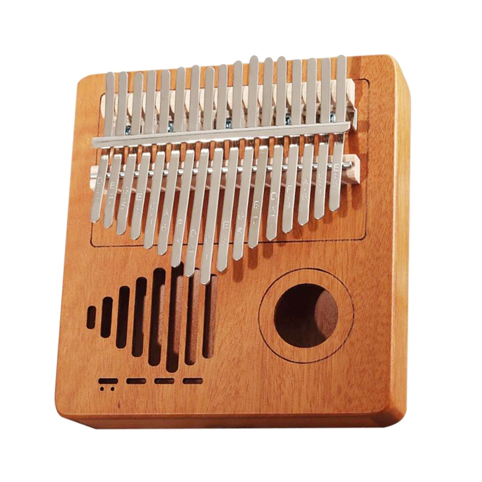 Professional Kalimba 17 Key Thumb Piano Wooden Mbira w/ Bag Tuner Hammer
