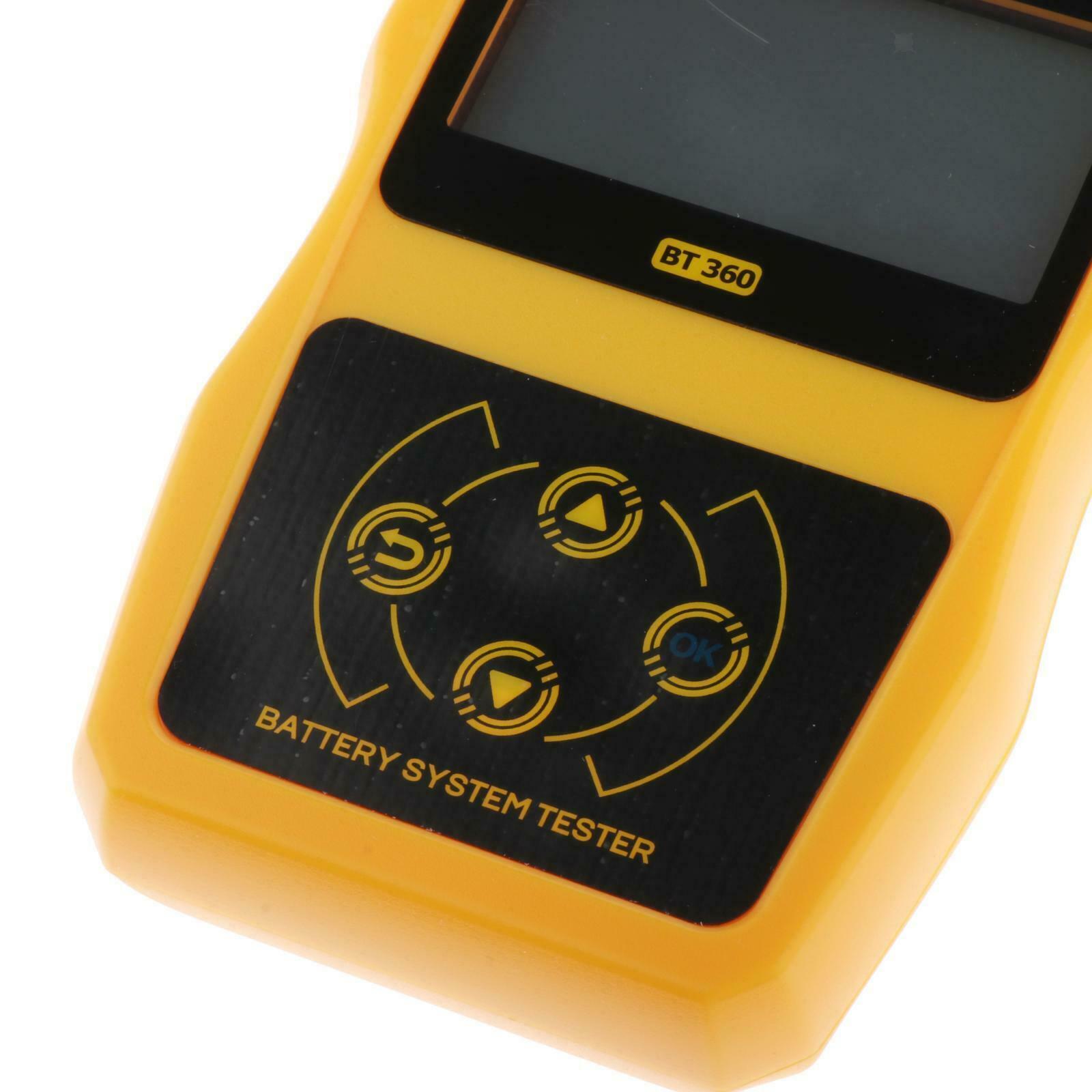 12V Automotive Car Battery Tester Charging Cranking Test Analyzer Tool