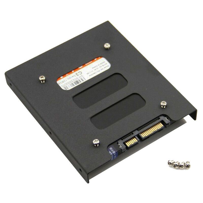 2.5" SSD HDD to 3.5" Mounting Adapter Bracket Tray Dock for PC SSD Holder.l8