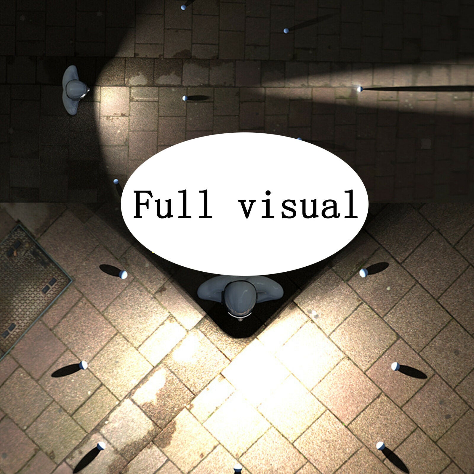 LED Headlamp Flashlight COB Headlight Battery Powered for Fishing, Running