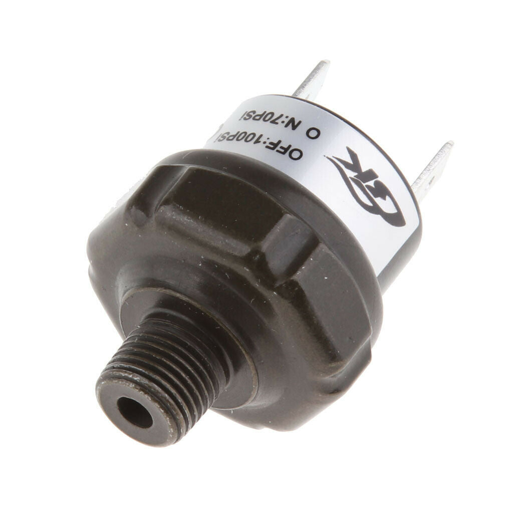 2Pcs 70-100 PSI Heavy Duty Air Pressure Control Switch Valve for 12V Air
