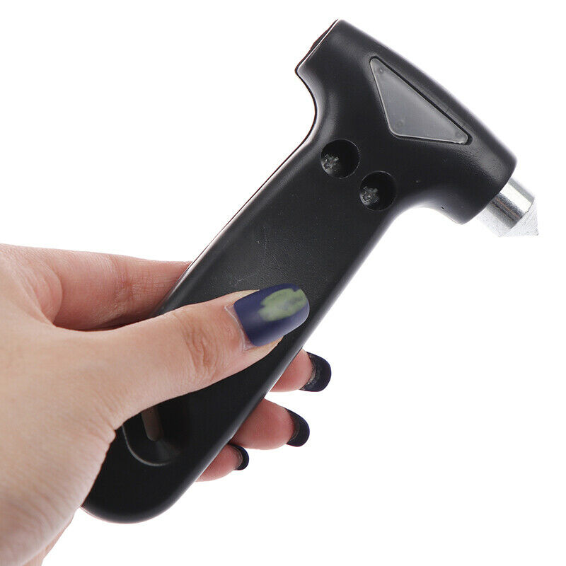 2 in 1 Multi Mini Safety Hammer Glass Breaker Seatbelt Cutter Escape WHZZDJ TL