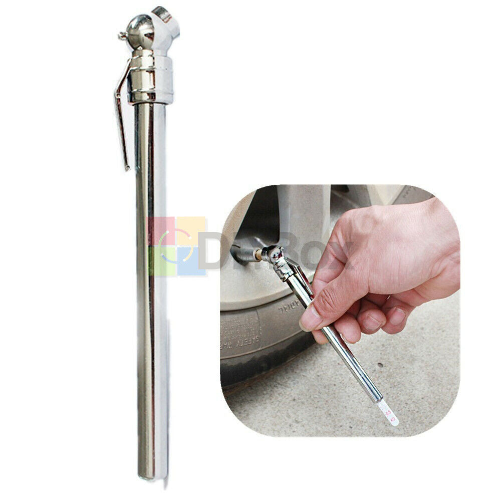 Test Meter Mini Car Motor Auto Tyre Tire Air Pressure Detector 5-50PSI Gauge Pen