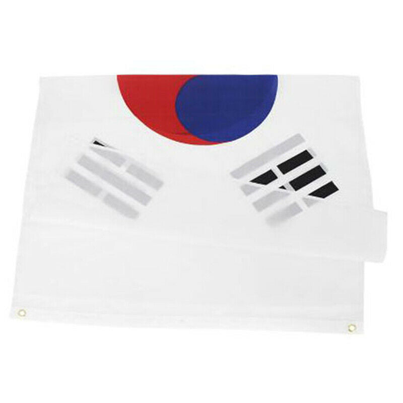 Large South Korea Flag Polyester the Korean National Banner 90*150cm NV Ad