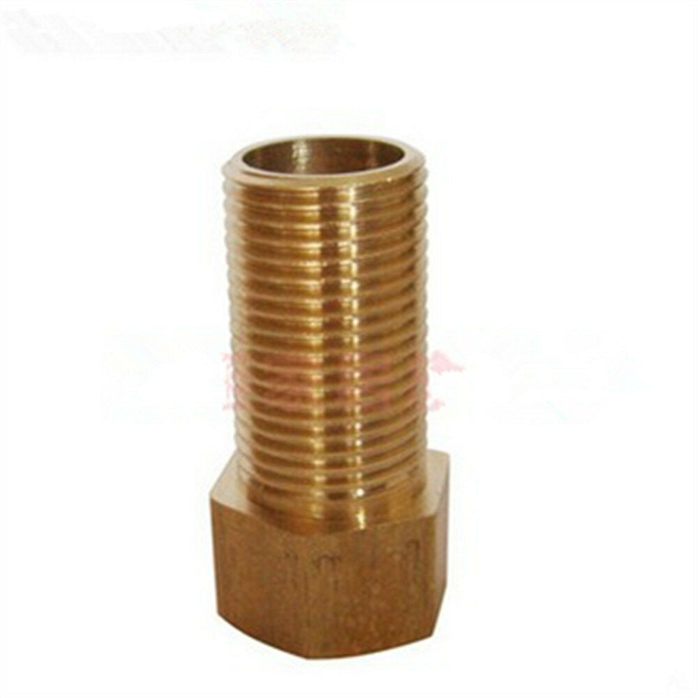 1 Pc 1/2" Male *1/2" Female 50mm Connection straight Male Pipe Brass Adapter