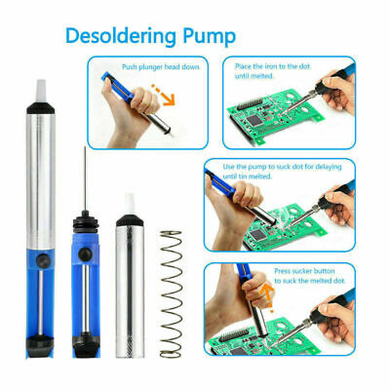 21 In 1 60W 220V Soldering Iron Kit Repair Tool Electronic Soldering Iron Tool