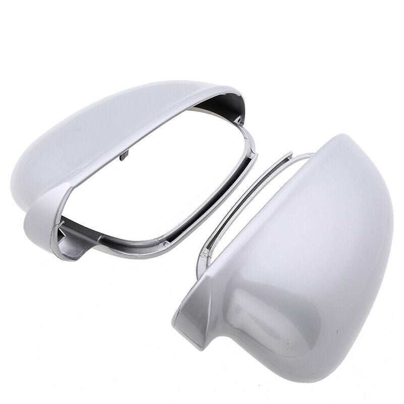 2Pcs Rear ViewÂ Mirror Trim Cover Cap Right&Left For VW Golf MK4 2010-2014