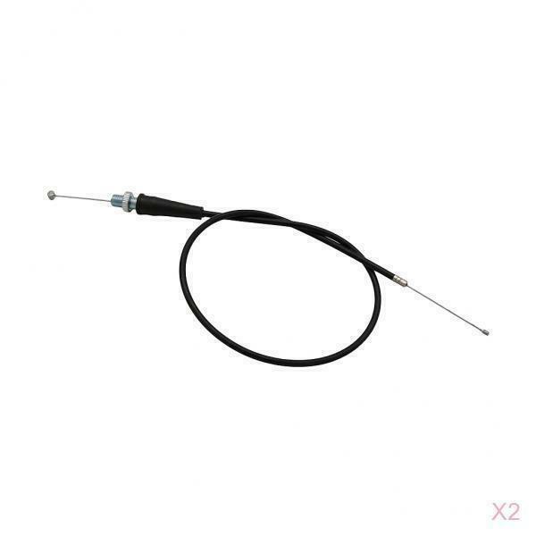 2 Sets Throttle Cable for 50cc 125cc 150 250 Dirt Bike Quad ATV Trail Kit