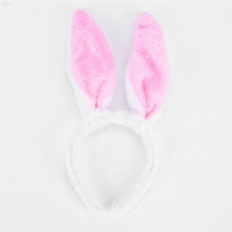 Lovely Girls Rabbit Bunny Ears Headband Tail Necktie Birthday Party Cost.l8