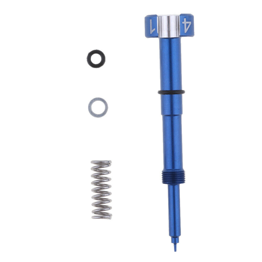 2 Sets of Fuel Mixture Screw Red And Blue Fuel Adjusting Screw Carburetor, for