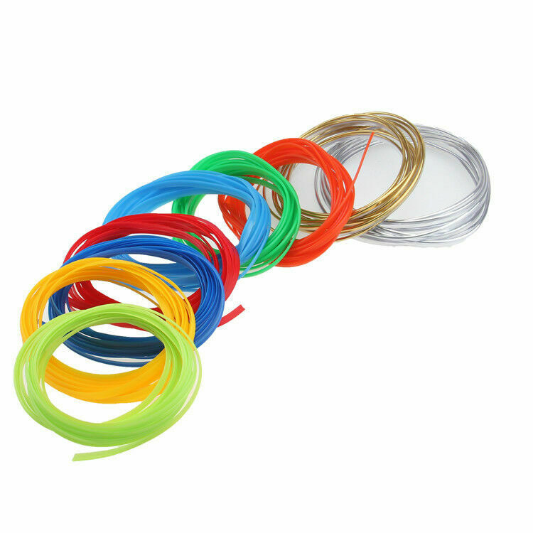 5M Flexible Golden Trim For Car Interior Exterior Moulding Strip Decoration Line