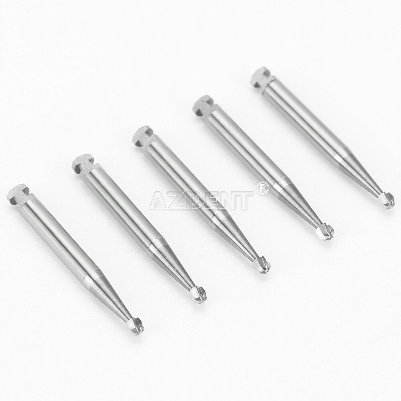 10 Kits Dental Lab Tungsten Steel Burs RA5 Fit Angle Handpiece Low Speed