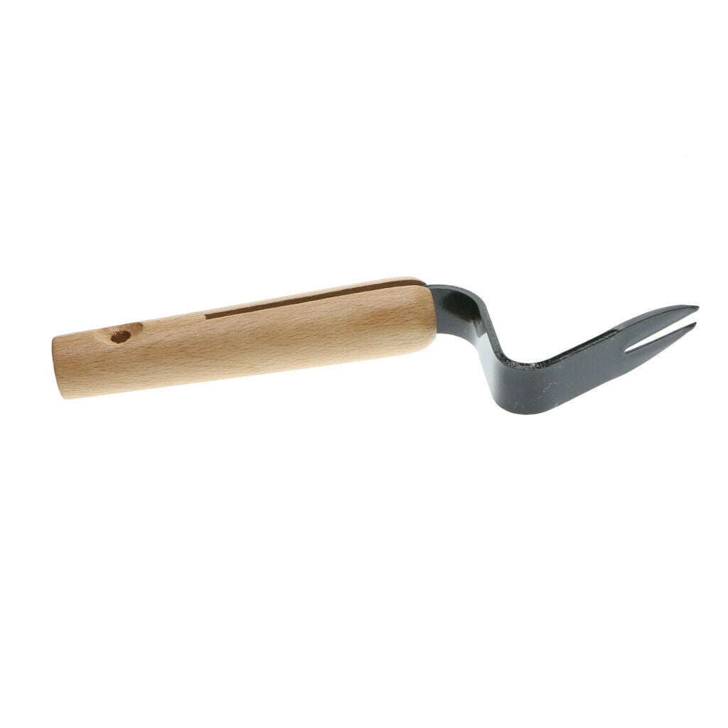 Garden Hand Fork Rake Cultivator Weed Soil Rake Weeding Clear Rock Gardening