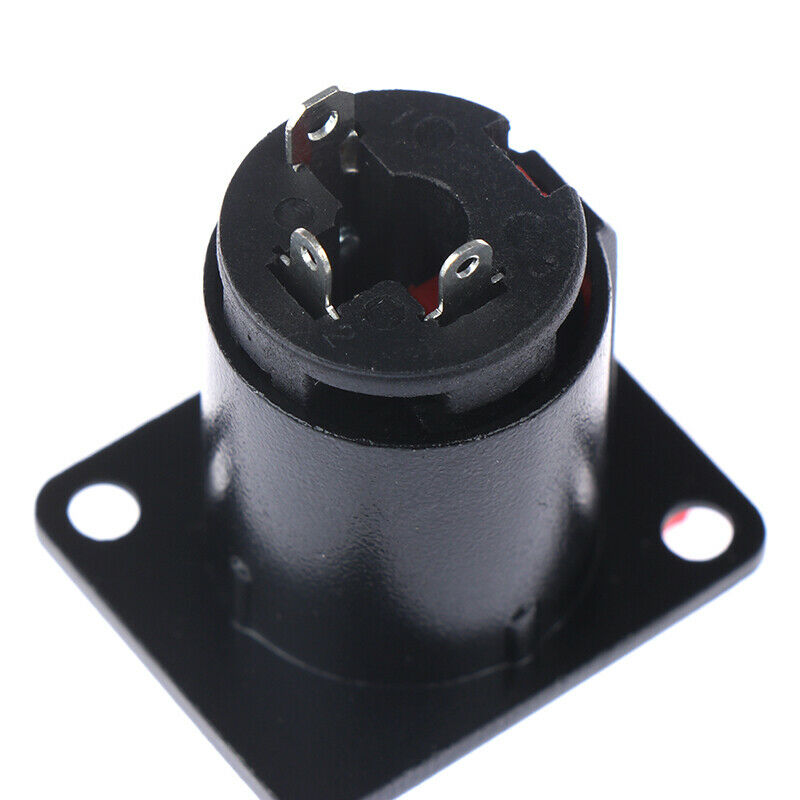 Speaker Audio Jack 6.35mm Connector 1/4 inch Female Socket Panel Mounted .l8