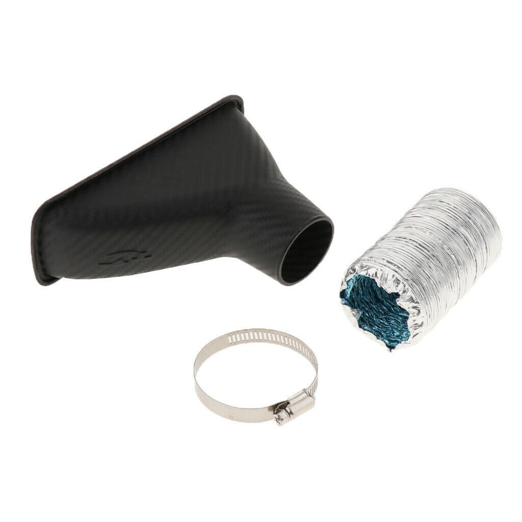 Car Front Bumper Plastic Turbine Air Inlet Pipe + Aluminum Foil Air Inlet +