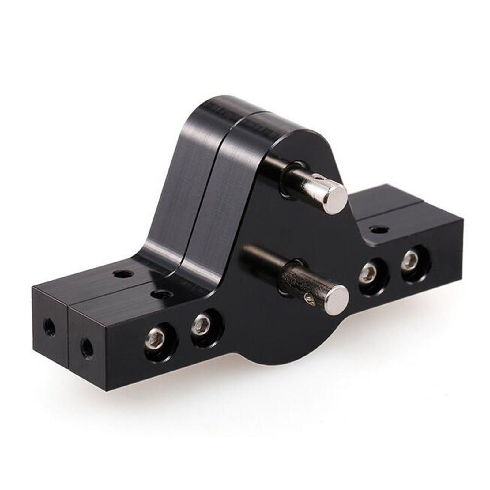 Black Metal Transfer Case Gearbox for 1/10 RC Crawler Car D90 Axial SCX10
