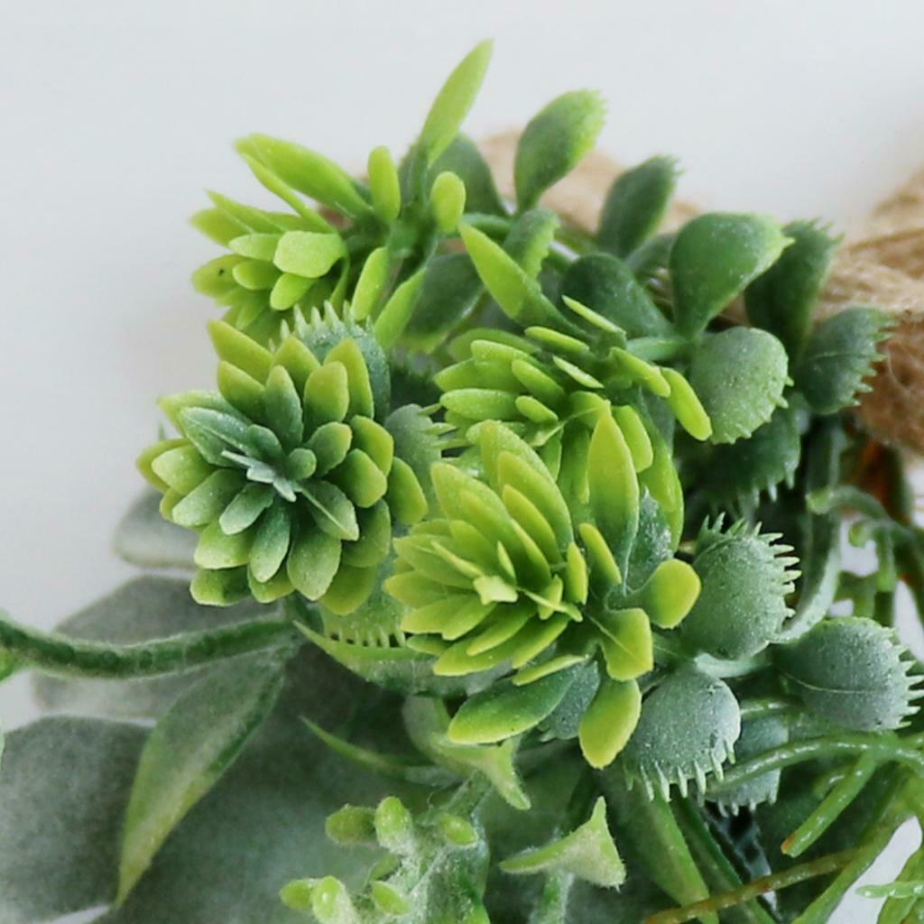 Plastic Succulent Plants Simulation Corsage Flower for Wedding Prom Party 3