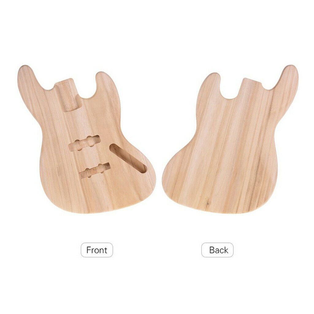 Soild Wood Guitar Body Guitar Wood Body Luthier Tool for JB Bass Guitar