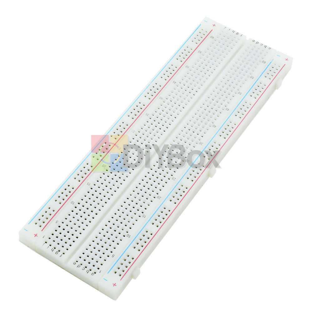 10PCS Breadboard 830 Point MB-102 MB102 Test Solderless PCB Bread Board
