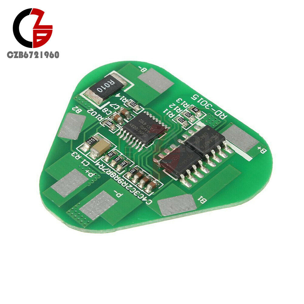 3S 4A Li-ion Lithium Battery Protection PCB Circuit Board 3 Cell 10.8V 11.1V 12V