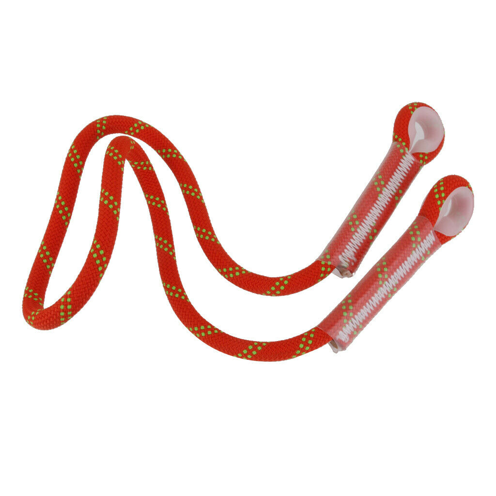 100cm Orange Rock Climbing Mountaineering Fall Protection Rope