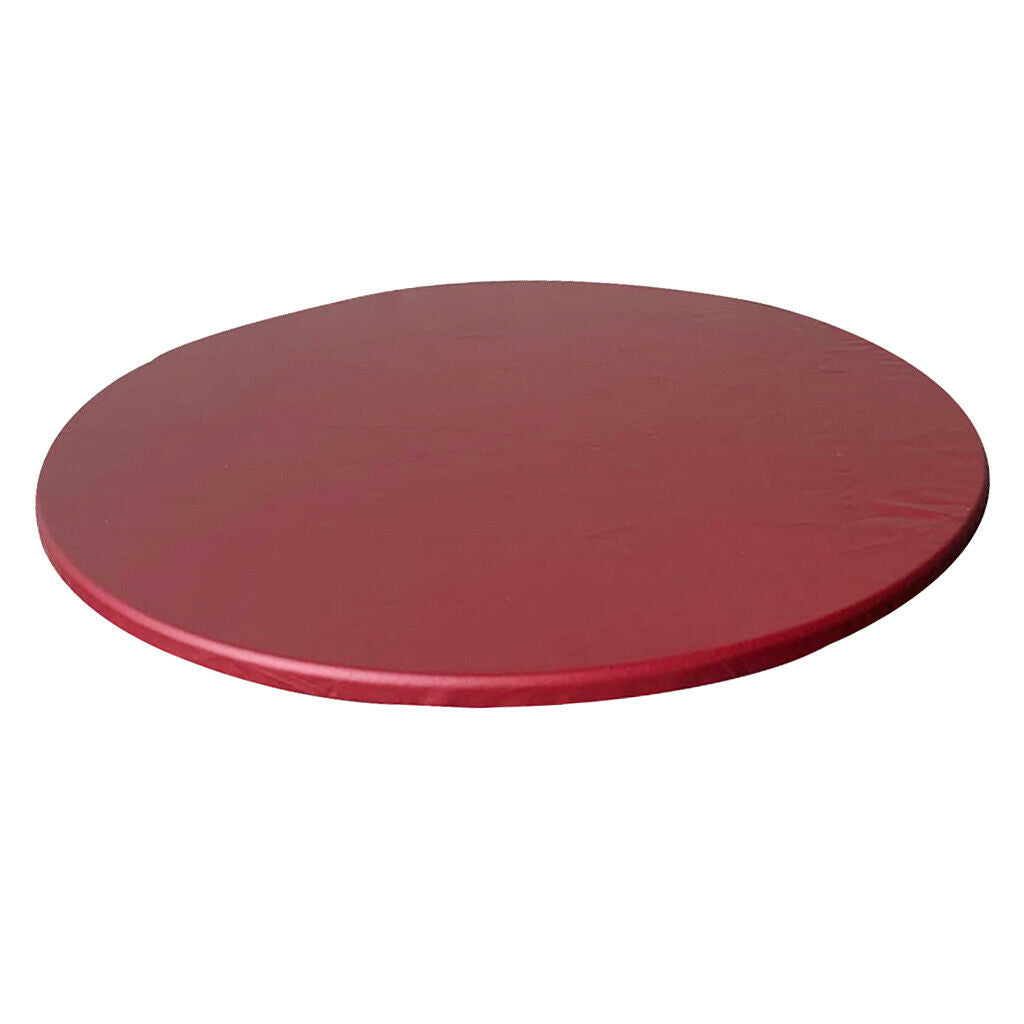 Red Tablecloth Set Of 2 120cm Indoor Outdoor Tablecloth Round Tablecloth