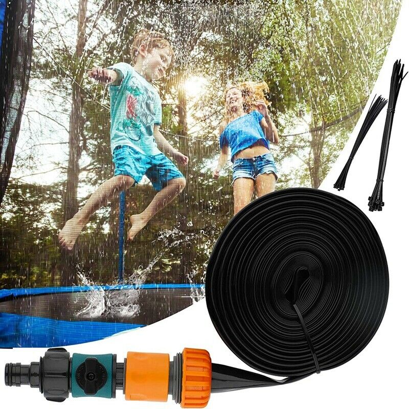 Trampoline Sprinklers 12M Sprinklers Water Park for Kids Water Park SprinkleM9C2