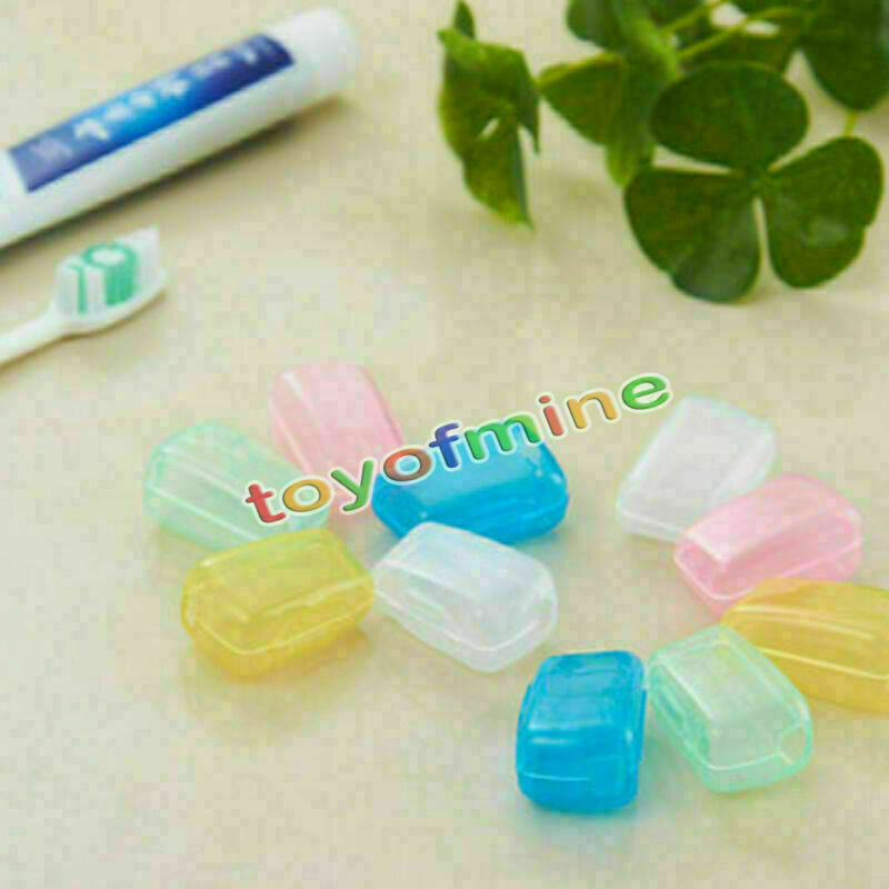 5x Travel Camping Toothbrush Head Holder Protect Brush Cap Clean Box Case Cover
