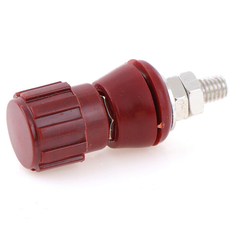 2pcs/set 5mm Red Black JS-107 Copper Posts Terminals  Power Adapter^JP WF
