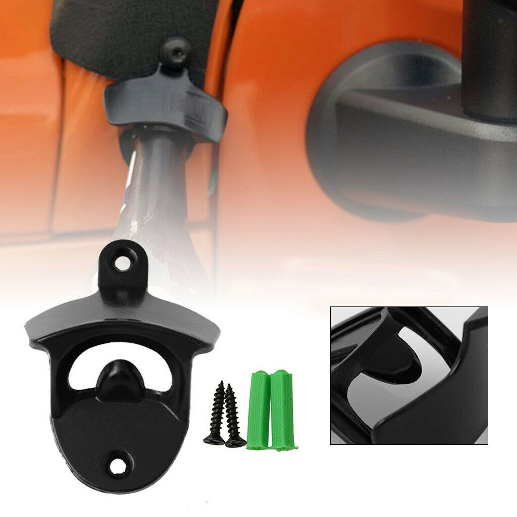 Rear License Plate Delete Body-mounted Bottle Opener for  Wrangler JK