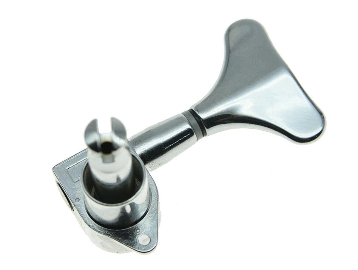 Chrome Left Handed Sealed Bass Tuners Tuning Pegs 4 String Bass Machine Heads