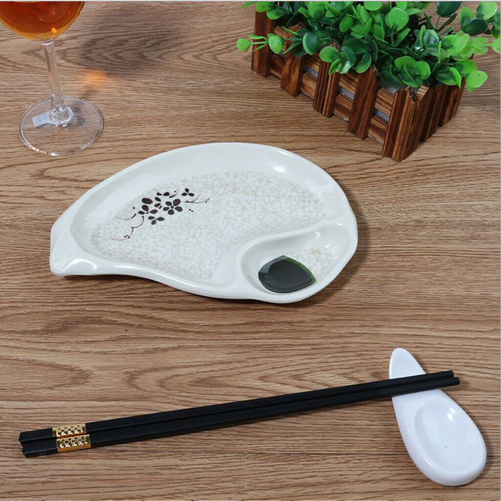 Melamine Dumplings Plate Kids Dinner French Fries Chips Holder Conch