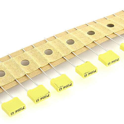 [100pcs] BF014D0104KDB 100nF 63V 10% MKT R=5mm R5.08