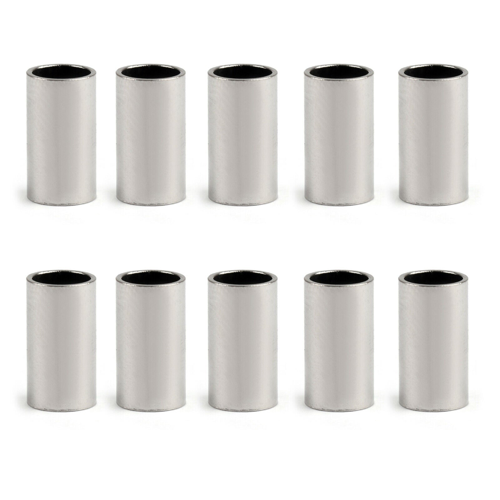 10Pcs Crimp Sleeve Ferrule Pleated Tube Pipe For RG58 400 RG142 LMR195 Connector