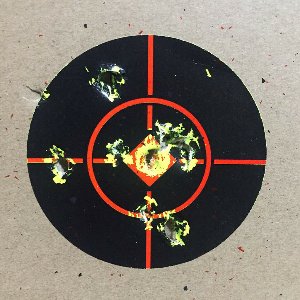 250 Pcs. Targets Reactive Splatter Diam. 7.5 Cm Self-adhesive