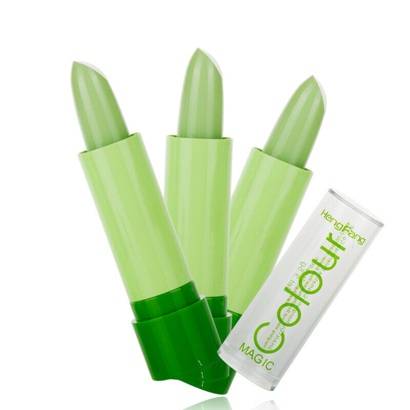 Fruit Green Stick Lipstick, Long Lasting Nutritious Lip Balm Lips Moisturizer,