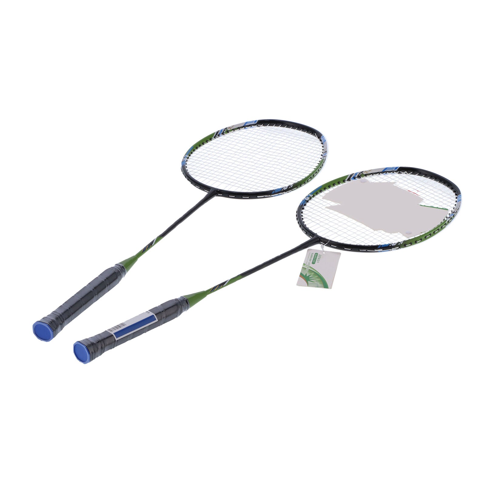 Adults 2 Player Badminton Racquets Set Lightweight Double Rackets Training Set