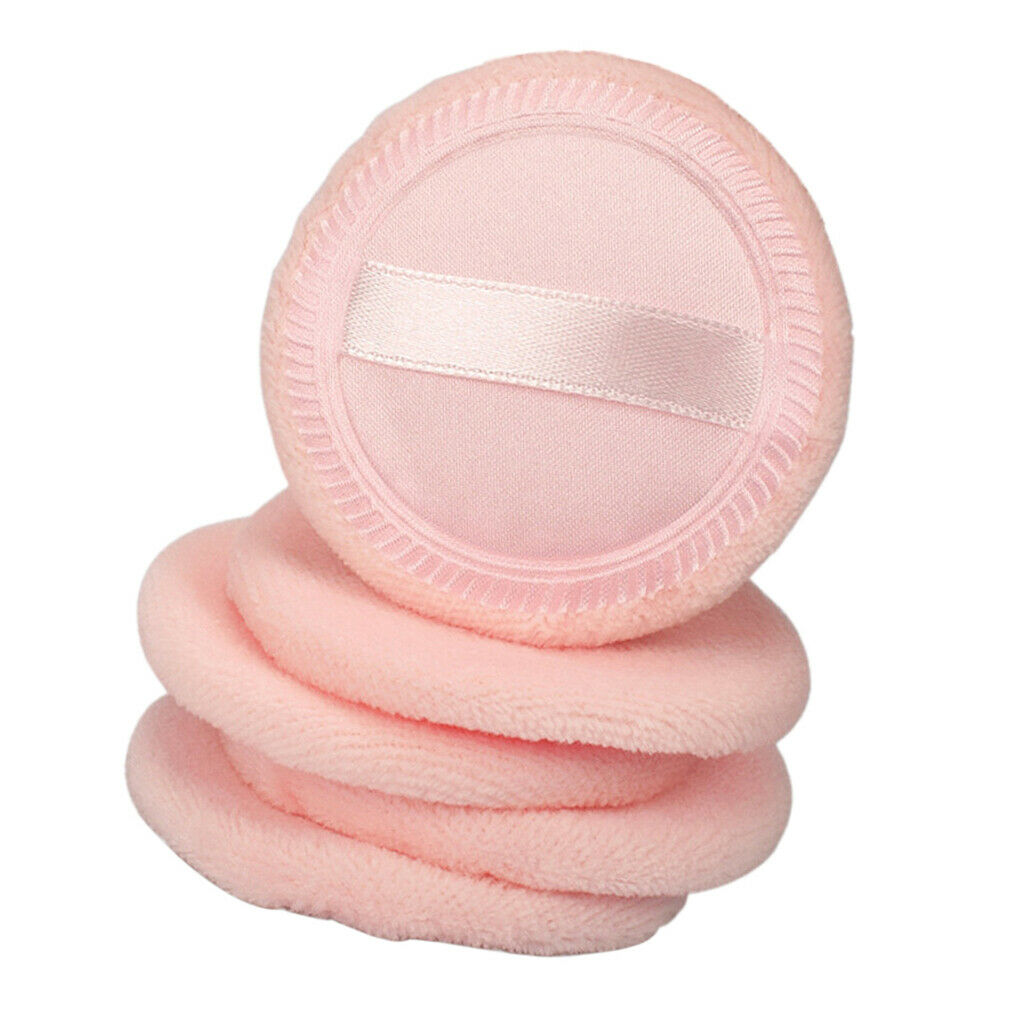 15 Packs Soft Cotton Face Body Powder Puffs Makeup Blender Air Cushion Puff