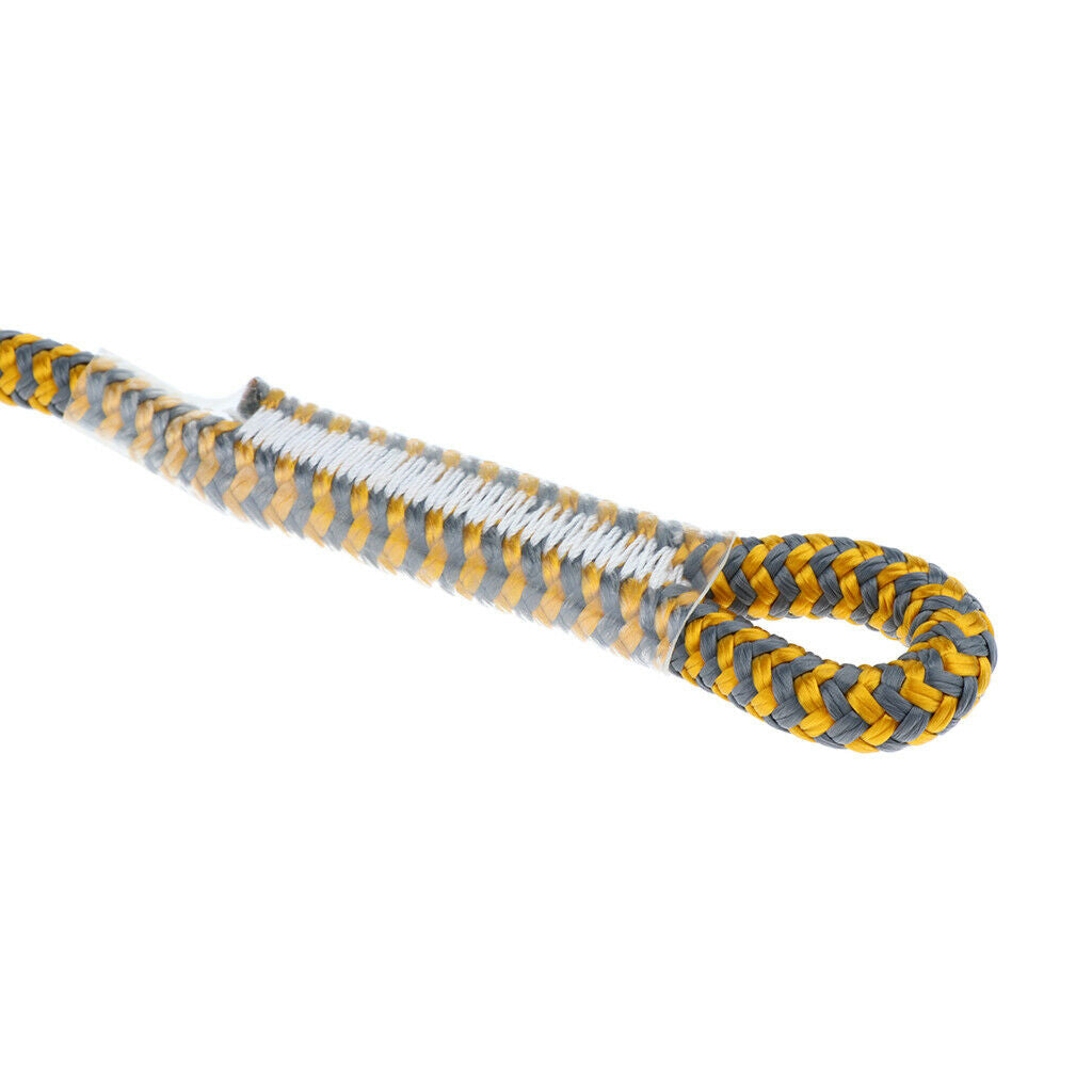 80cm 100cm 8mm Prusik Cord Sewn Eye To Eye For  Rope Climbing Caving - yellow,