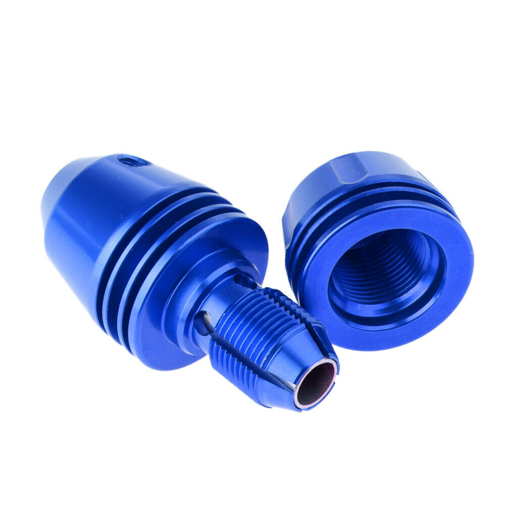 Aluminium Alloy Tattoo Machine Handle Grips Tip Tattoo Supply Tools Blue