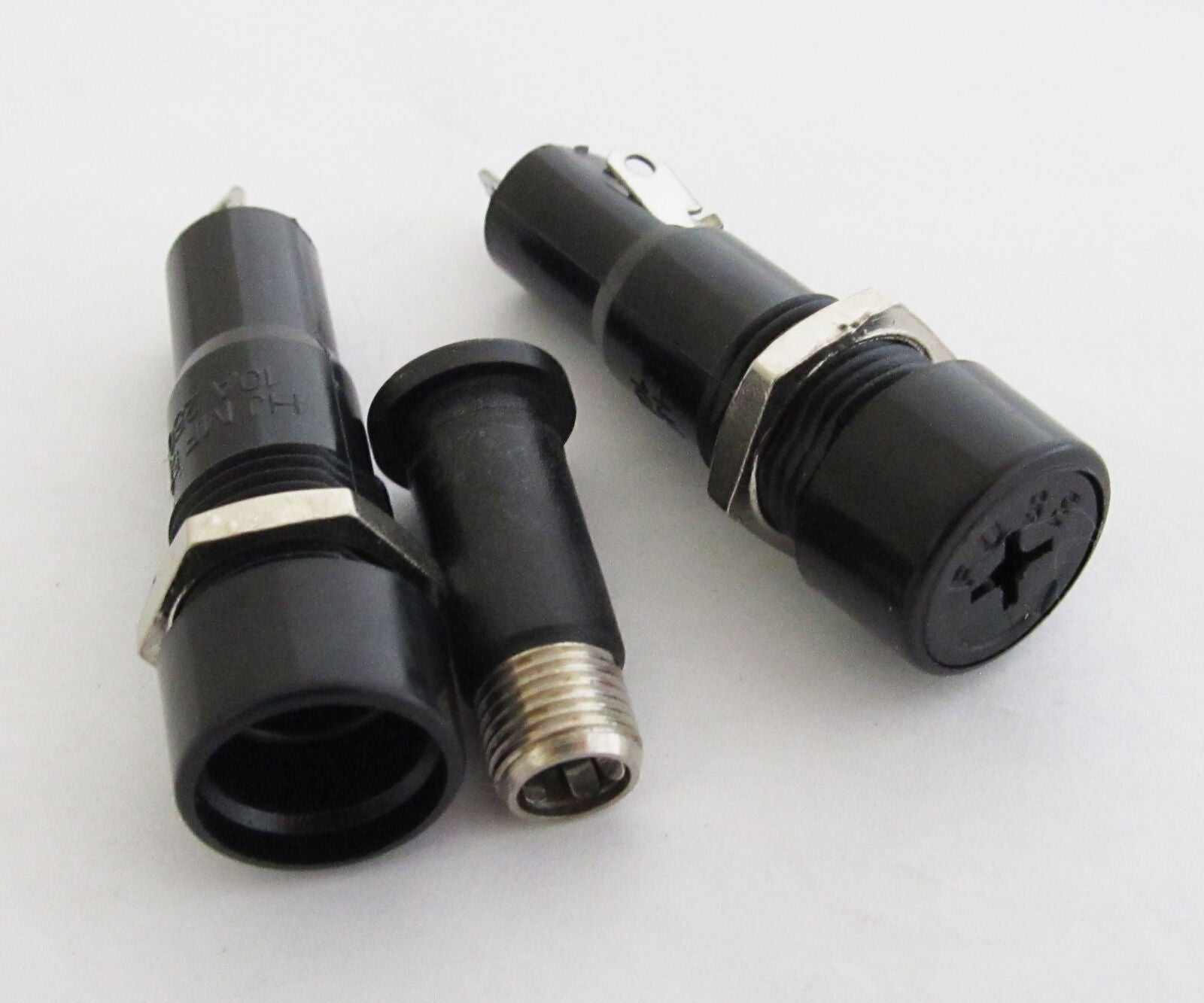 5Pcs Fuse Holder HJ MF527 10A 250V for 5x20mm 520 Fuse