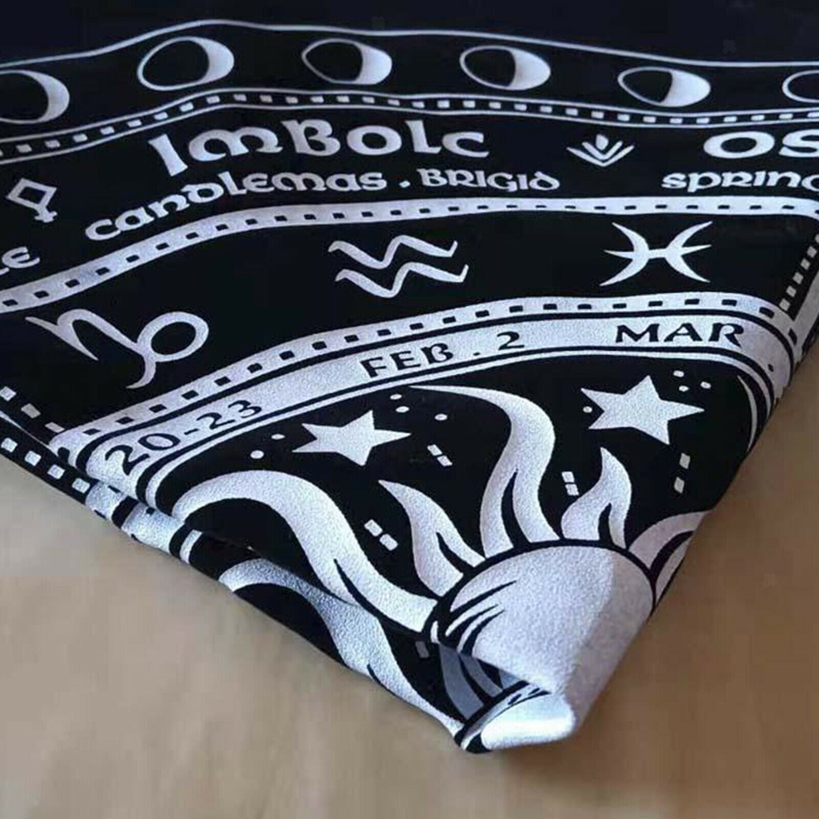 Tarot Table Cloth Tarot Deck Cards Tablecloth Tapestry Board Game Decor