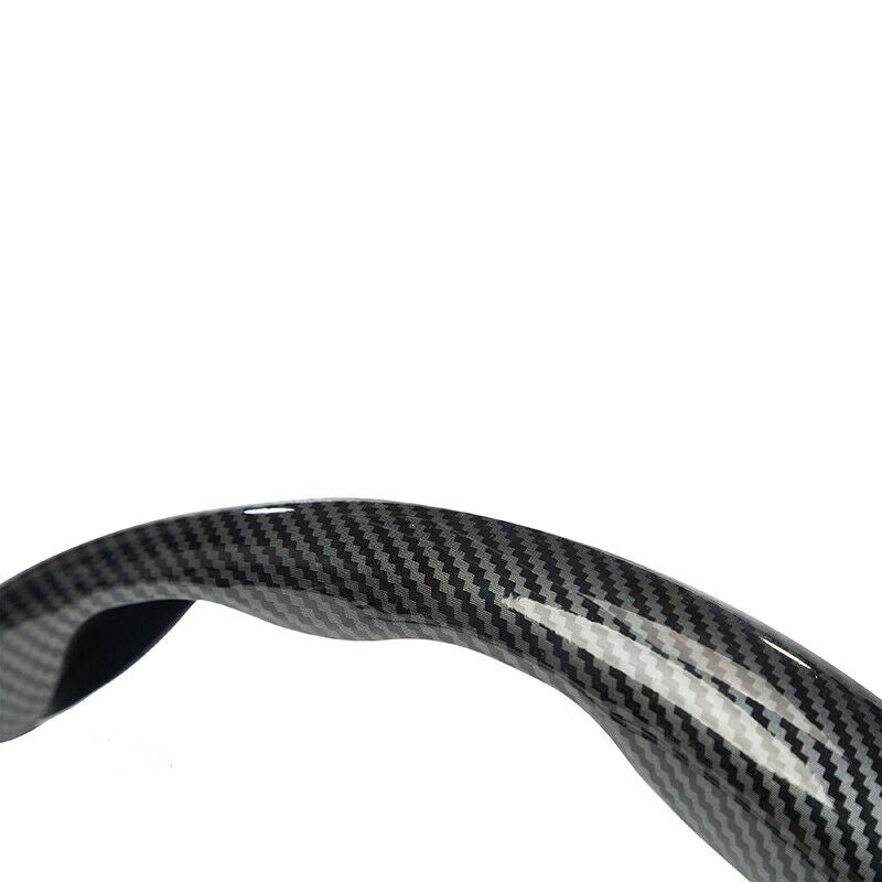 Universal Carbon Fiber Style Steering Wheel Booster Cover Non-Slip Accessories