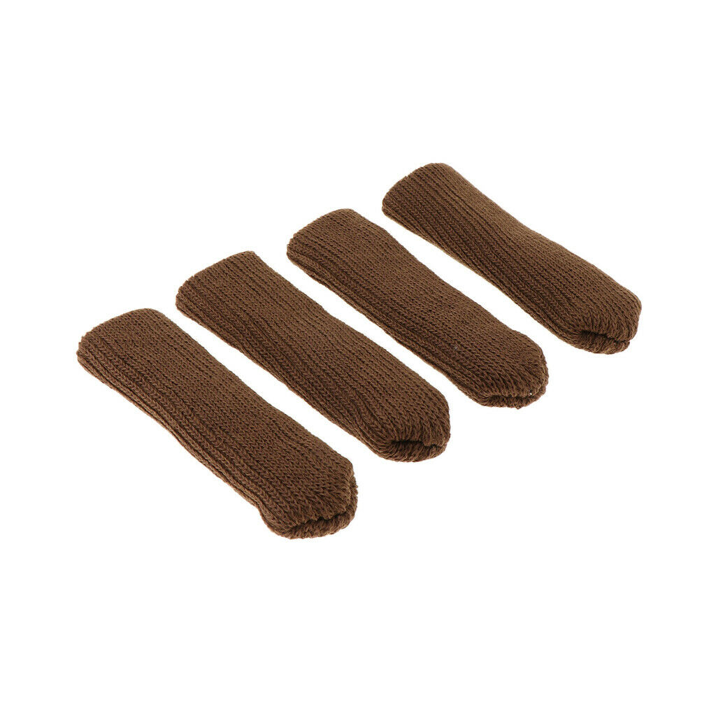16x Stretchy Non-slip Chair Leg Feet Socks Booties Hardwood Protectors