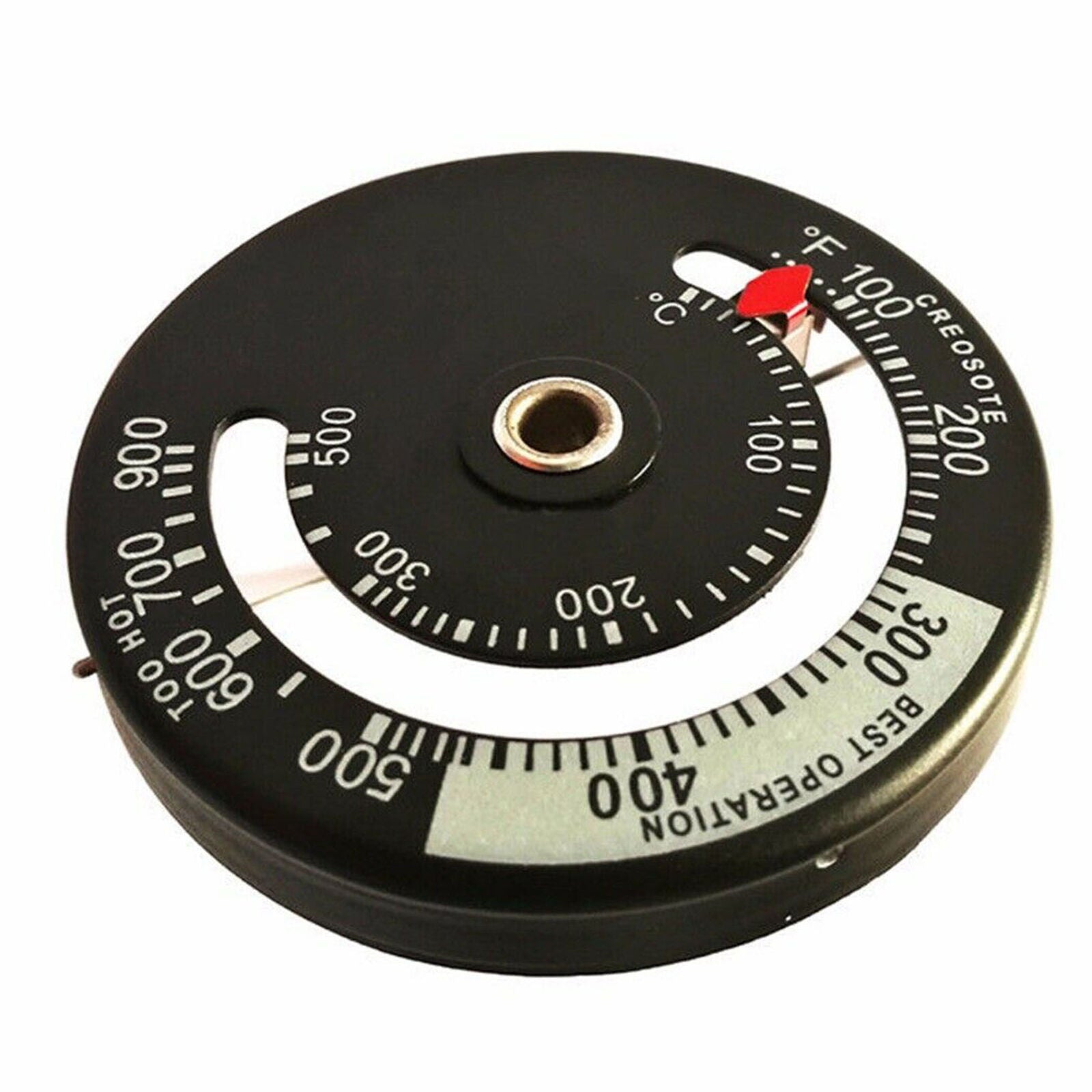 Fast Read Magnetic Wood Stove Pipe Fireplace Heat Temperature Gauge Thermometer