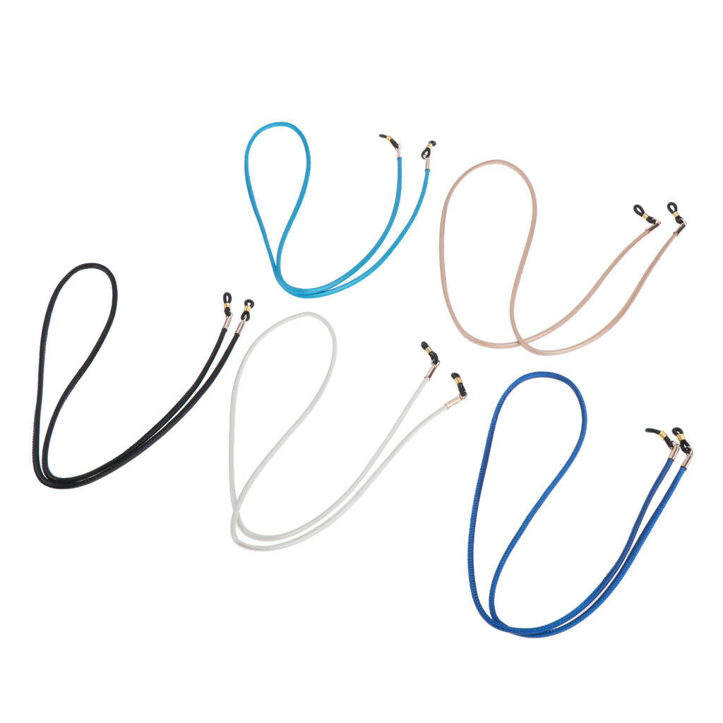 5 Pieces Eyeglasses Strap Holder Glasses Landyard Cord Rope for Sports 01