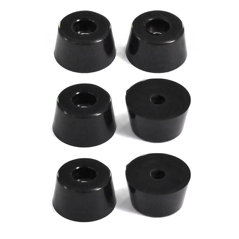 6pcs Rubber Instrument Case Non-slip Cabinet Box Feet Bumpers Feet Cap