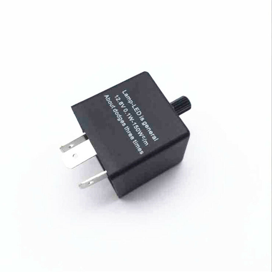 3 Pin Adjustable Electronic LED Flasher Relay for Car Turn Signal Blinker Light