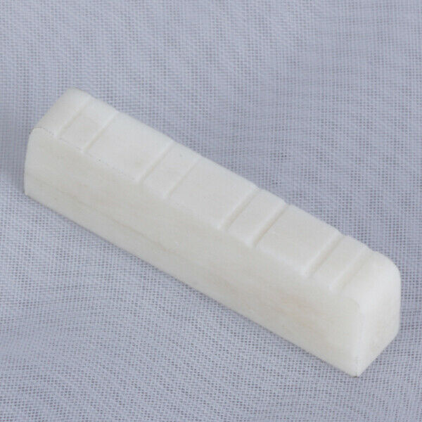 Beige BONE NUT FOR MANDOLIN NECK 29x5x7mm 8 STRING SLOTS Quality
