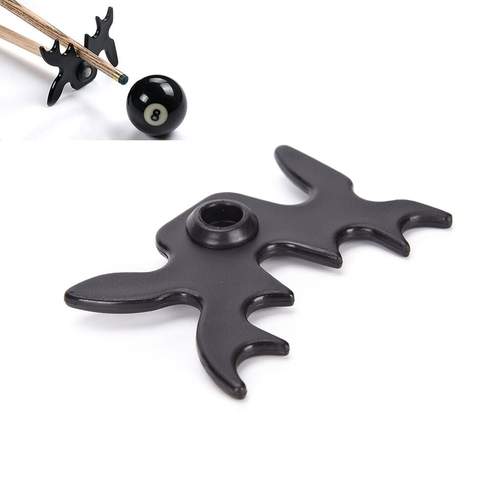 Billiards Cue Rack Bridge Head Cross Antlers Rod Stick Frame Pole Holder .l8